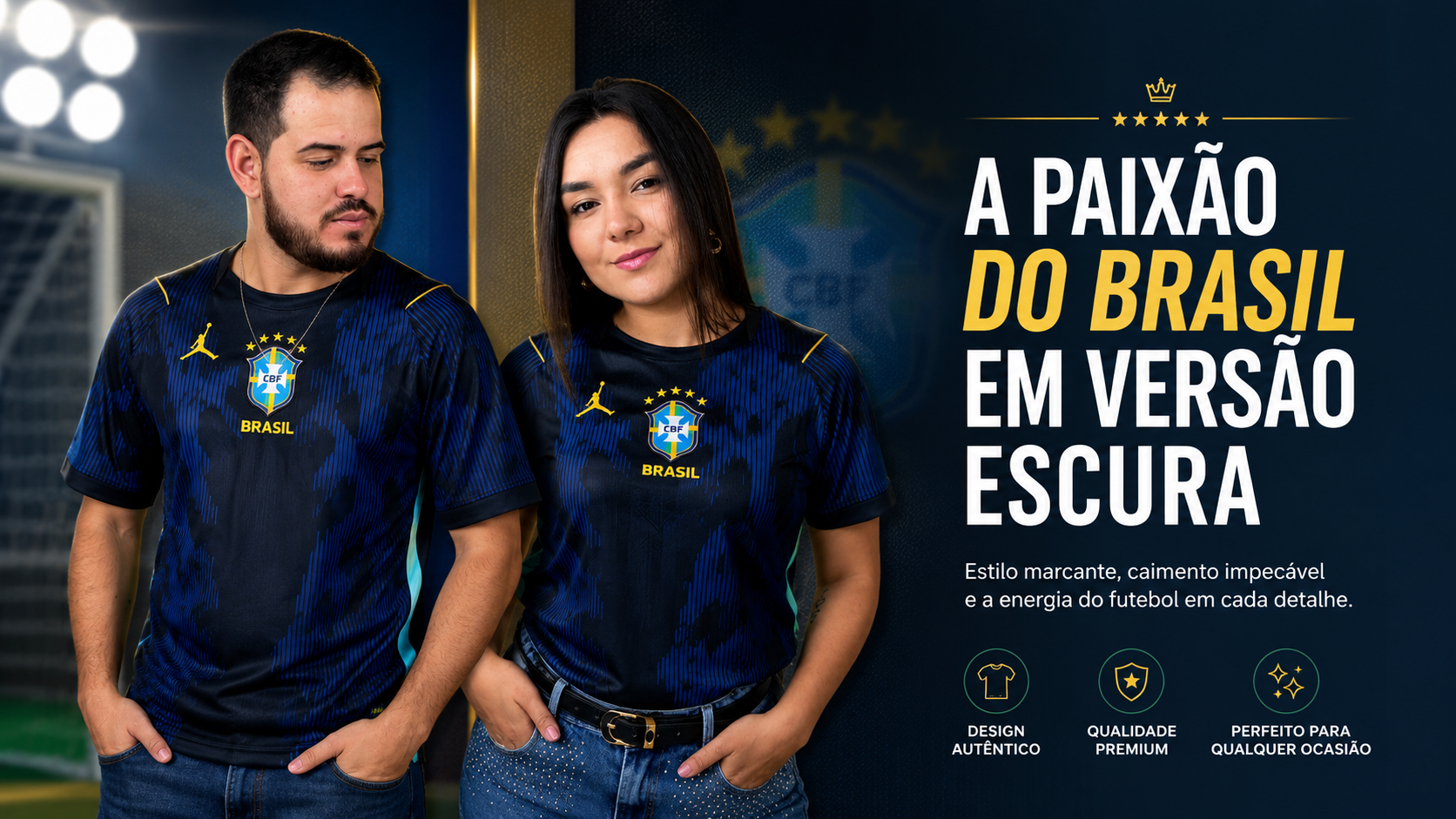 A Paixão do Brasil em Versão Escura